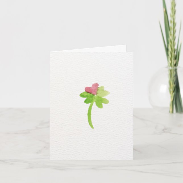 Carte De Remerciements Lucky You're Mine Valentine's Day Card (Devant)