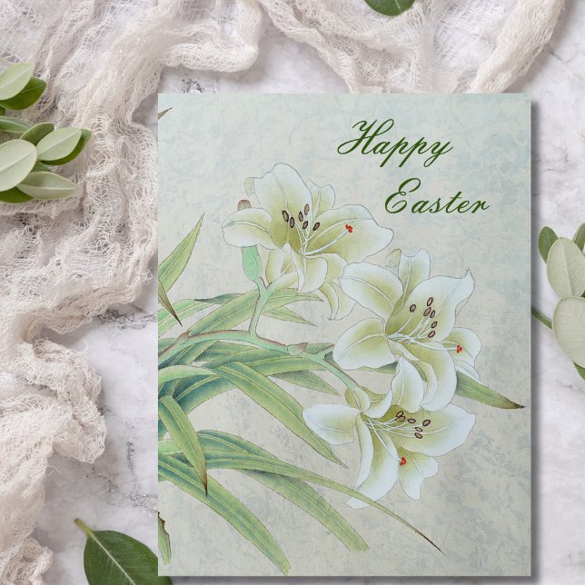 Carte De Remerciements Lys blancs (Créateur téléchargé)