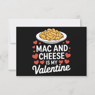 Carte De Remerciements Mac Et Fromage Valentine Mac n Cheese Lover Cadeau