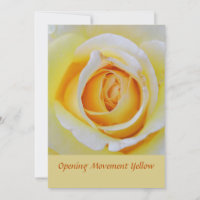 Macro florale de rose jaune