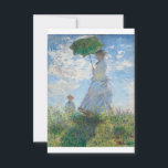 Carte De Remerciements Madame Monet and Her Son by Claude Monet<br><div class="desc">Oscar-Claude Monet (UK: /ˈmɒneɪ/, US: /moʊˈneɪ, məˈ-/, French: [klod mɔnɛ]; 14 November 1840 – 5 December 1926) was a French painter and founder of impressionist painting who is seen as a key precursor to modernism, especially in his attempts to paint nature as he perceived it.[1] During his long career, he...</div>