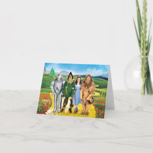 Carte De Remerciements Magicien d'Oz Classique™ Joyeux Anniversaire