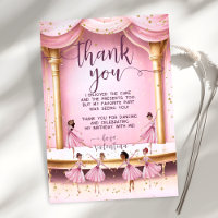 Magique Rose & Gold Ballet Stage Ballerinas Party