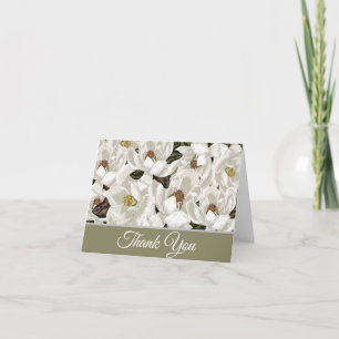 Carte De Remerciements Magnolia fleurit