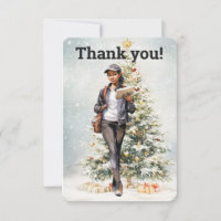 Mail Lady Postal Carrier Arbre de Noël