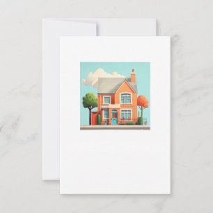Carte De Remerciements Maison, maison moderne