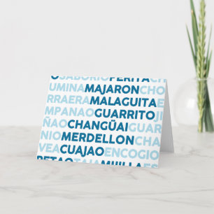 Carte De Remerciements Malaguita