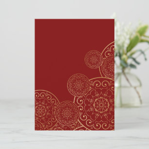 Carte De Remerciements Mandala 50 de luxe