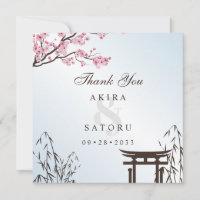 Mariage asiatique de fleurs de cerisier japonaises