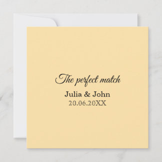 Carte De Remerciements Mariage assorti parfait Boîte d'allumettes – Éditi