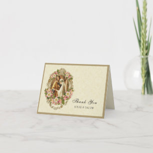 Carte De Remerciements Mariage Catholique Vierge Marie St. Joseph Religie