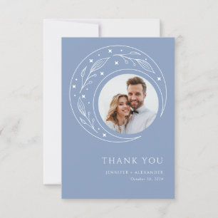 Carte De Remerciements Mariage céleste Boho