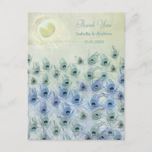 Carte de remerciements Mariage de l'Imaginaire de 