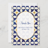 Mariage de style portugais bleu et jaune vintage