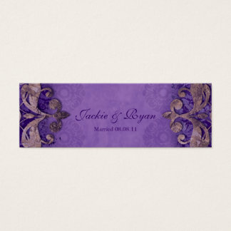 Carte de remerciements mariage Faveur Verdigris PB
