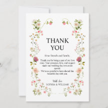 Mariage Floral Aquarelle Élégant