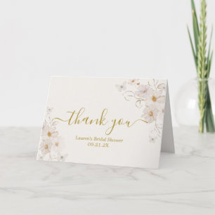 Carte De Remerciements Mariage papillons shower
