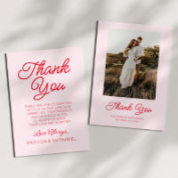 Mariage Photo Image Moderne Minimaliste Rose Rouge