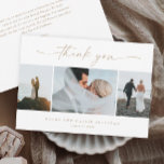Carte De Remerciements Mariage photo Simple Script 3<br><div class="desc">Script simple 3 Mariage photo Carte de remerciements. Le dos comprend un message de remerciement du couple ou vous pouvez le retirer si vous préférez écrire votre remerciement à la main.</div>