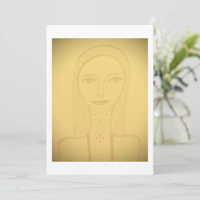Carte De Remerciements MarieM2 (Debout devant)