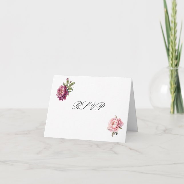 Carte De Remerciements Matching Faith Hope Love RSVP card with envelope (Devant)