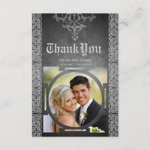 Carte de remerciements médiéval celtique de