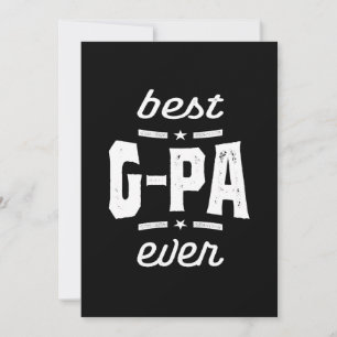 Carte De Remerciements Meilleur Cadeau G-Pa Ever Grandpa
