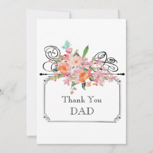 Carte De Remerciements Meilleur Papa de tous les temps