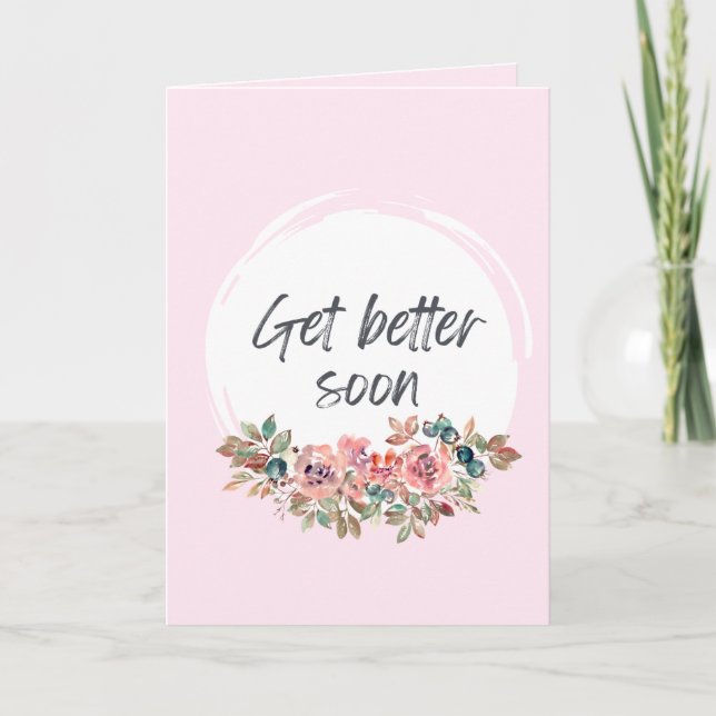 Carte De Remerciements Meilleure bientôt Funny Card Humour foncé (Devant)