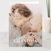 Meilleure grand-mère du monde depuis 20XX Photo si