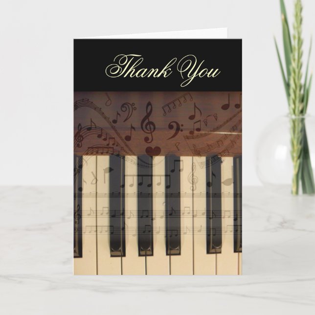 Carte De Remerciements Merci_ (Devant)