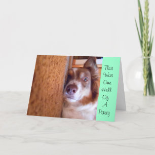 Carte De Remerciements Merci, Demoiselle d'honneur