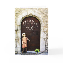 Merci, petite fille et grenouille verte