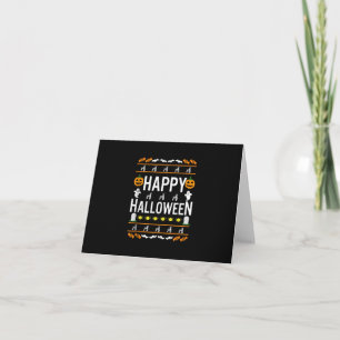 Carte De Remerciements Miniature Schnauzer Halloween Lazy Ugly Costume