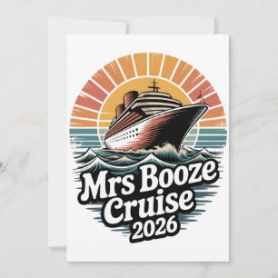 Carte De Remerciements Mme Croisière Alcool 2026 Couples Correspondants