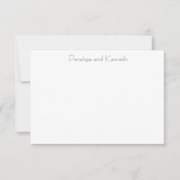 Moderne Élégance Mariage Minimaliste Noir Blanc