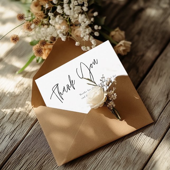 Carte de remerciements moderne simple Fête des mar (Créateur téléchargé)