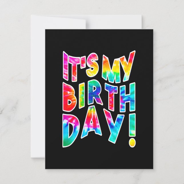 Carte De Remerciements Mon cadeau d'anniversaire (Devant)