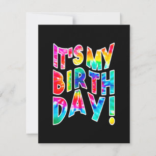 Carte De Remerciements Mon cadeau d'anniversaire