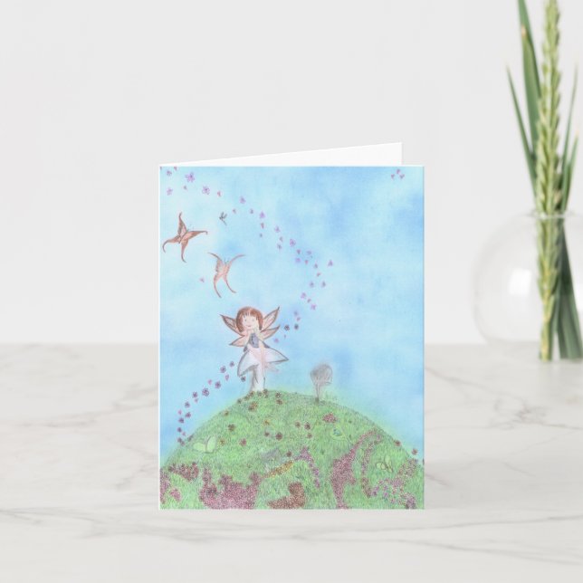 Carte De Remerciements Mon monde (Devant)