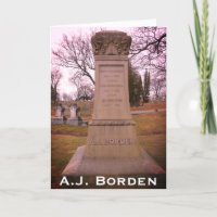 Monument Borden, Fall River, MA - A.J. Borden