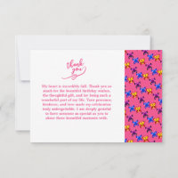 Motif de papillon pixel mignon sur fond rose chaud