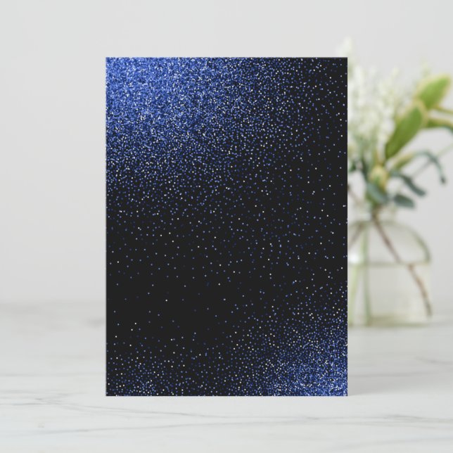 Carte De Remerciements Motif Gradient 4 (Debout devant)