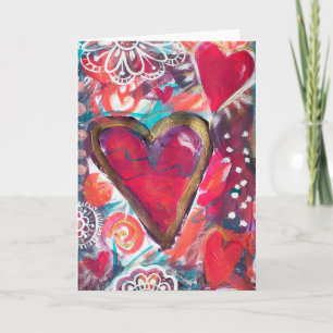 Carte De Remerciements My Loving Heart, 080814