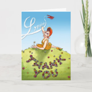 Carte de remerciements n° 1