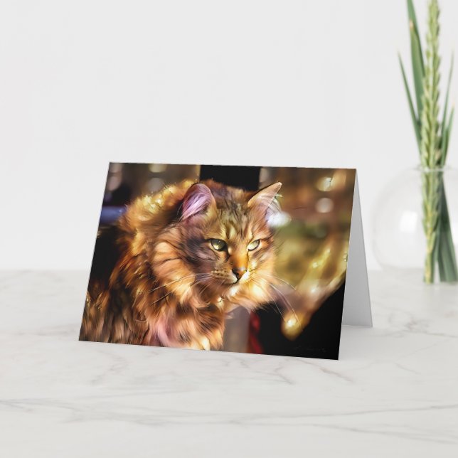 Carte De Remerciements Nari et le Soleil d'or (Devant)