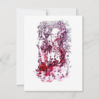 Carte De Remerciements Nature