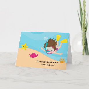 Cartes De Vœux Plongee Sous Marine Zazzle Fr