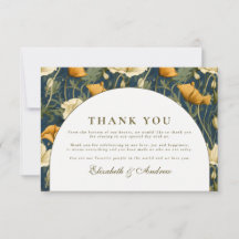 Navy Blue Floral Arch Elegant Wedding