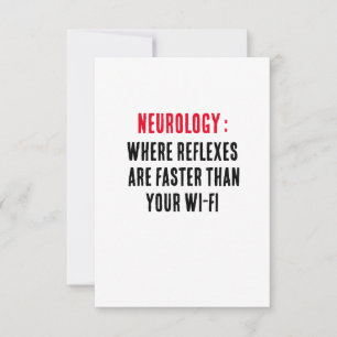 Carte De Remerciements Neurologie : où les réflexes sont plus rapides que